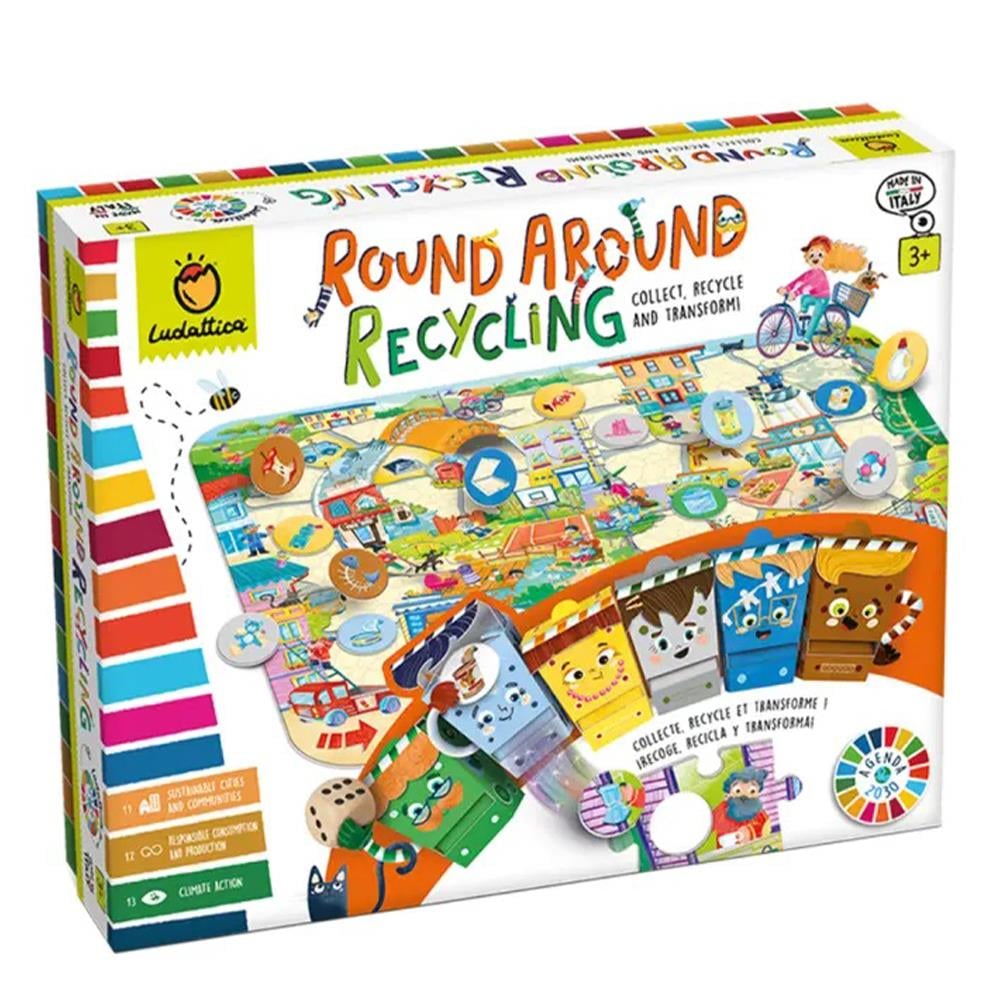 Round Around Recycling Çocuk Kitapları Uzmanı - Children's Books Expert