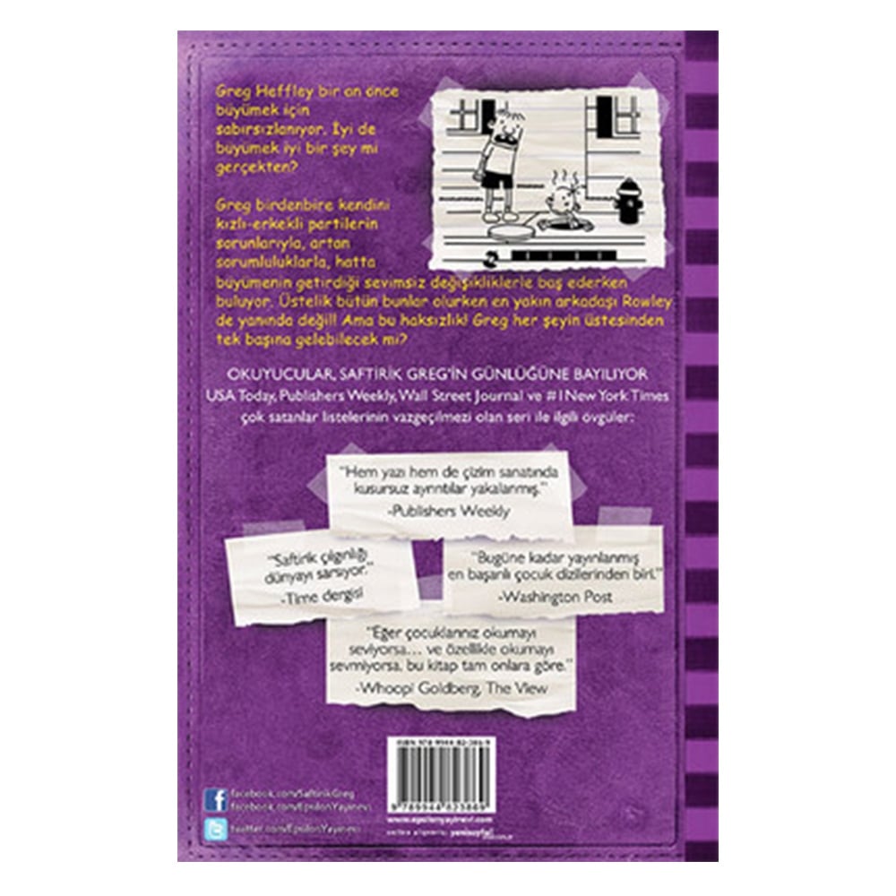 SAFTİRİK GREG İN GÜNLÜĞÜ 5 - AMA BU HAKSIZLIK Çocuk Kitapları Uzmanı - Children's Books Expert
