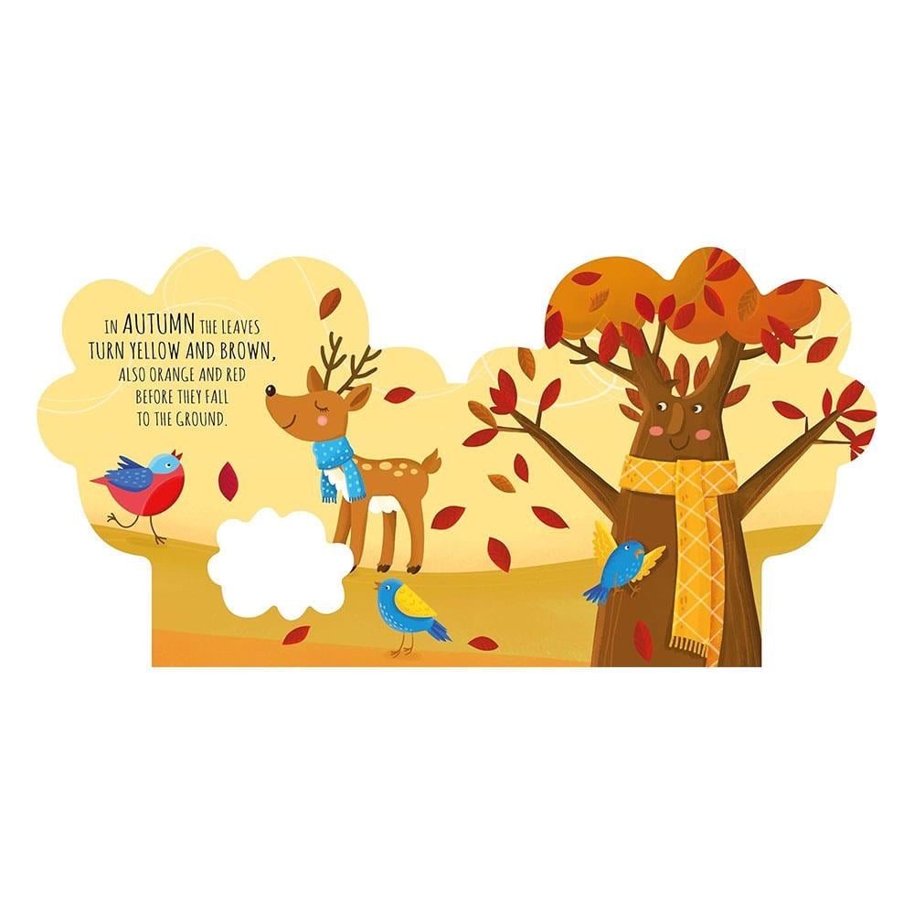Seasons - Shaped Board Book Çocuk Kitapları Uzmanı - Children's Books Expert