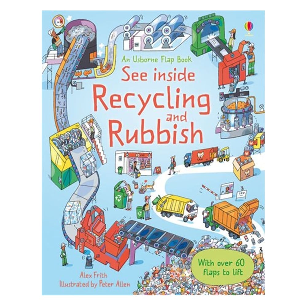 SEE INSIDE RECYCLING AND RUBBISH Çocuk Kitapları Uzmanı - Children's Books Expert