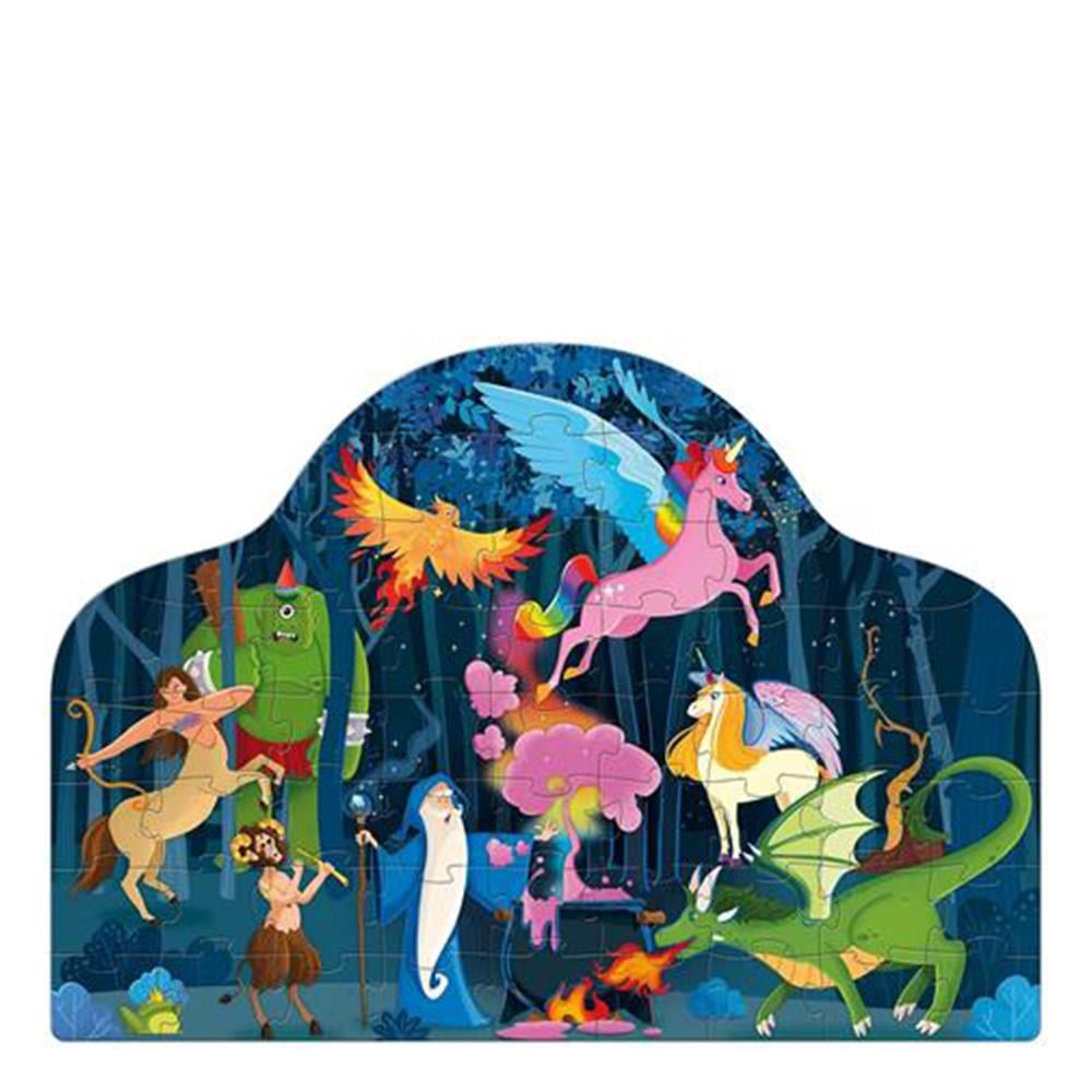 Shaped Puzzle Fantasy - The Enchanted Forest Çocuk Kitapları Uzmanı - Children's Books Expert