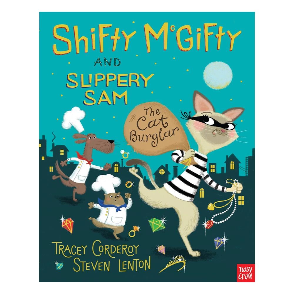 Shifty McGifty And Slippery Sam - The Cat Burglar Çocuk Kitapları Uzmanı - Children's Books Expert