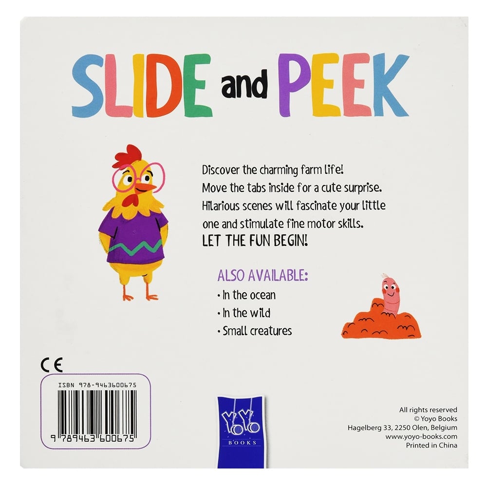 SLIDE AND PEEK ON THE FARM #yenigelenler