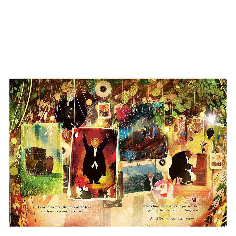 The Bear- The Piano And Little Bear S Concert Çocuk Kitapları Uzmanı - Children's Books Expert