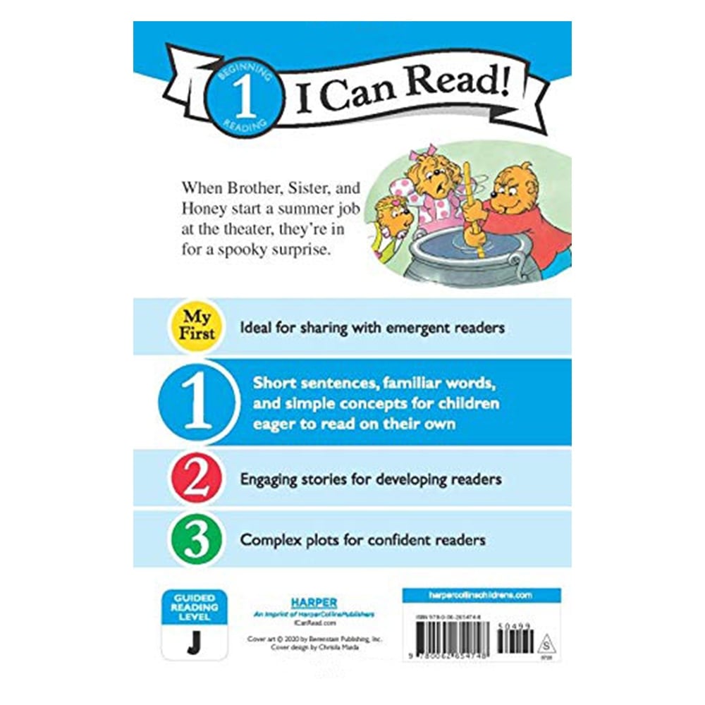 THE BERENSTAIN BEARS AND THE GHOST OF THEATER Çocuk Kitapları Uzmanı - Children's Books Expert