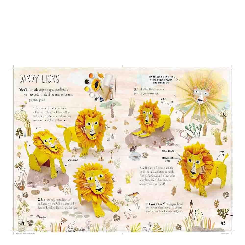 The Big Book of Nature Art - Hardback Çocuk Kitapları Uzmanı - Children's Books Expert