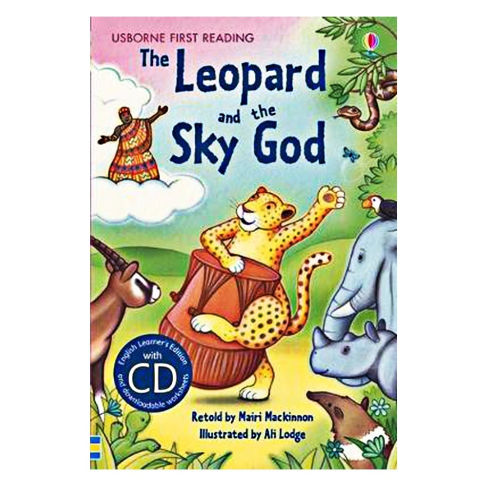 THE LEOPARD AND THE SKY GOD + CD #yenigelenler Çocuk Kitapları Uzmanı - Children's Books Expert