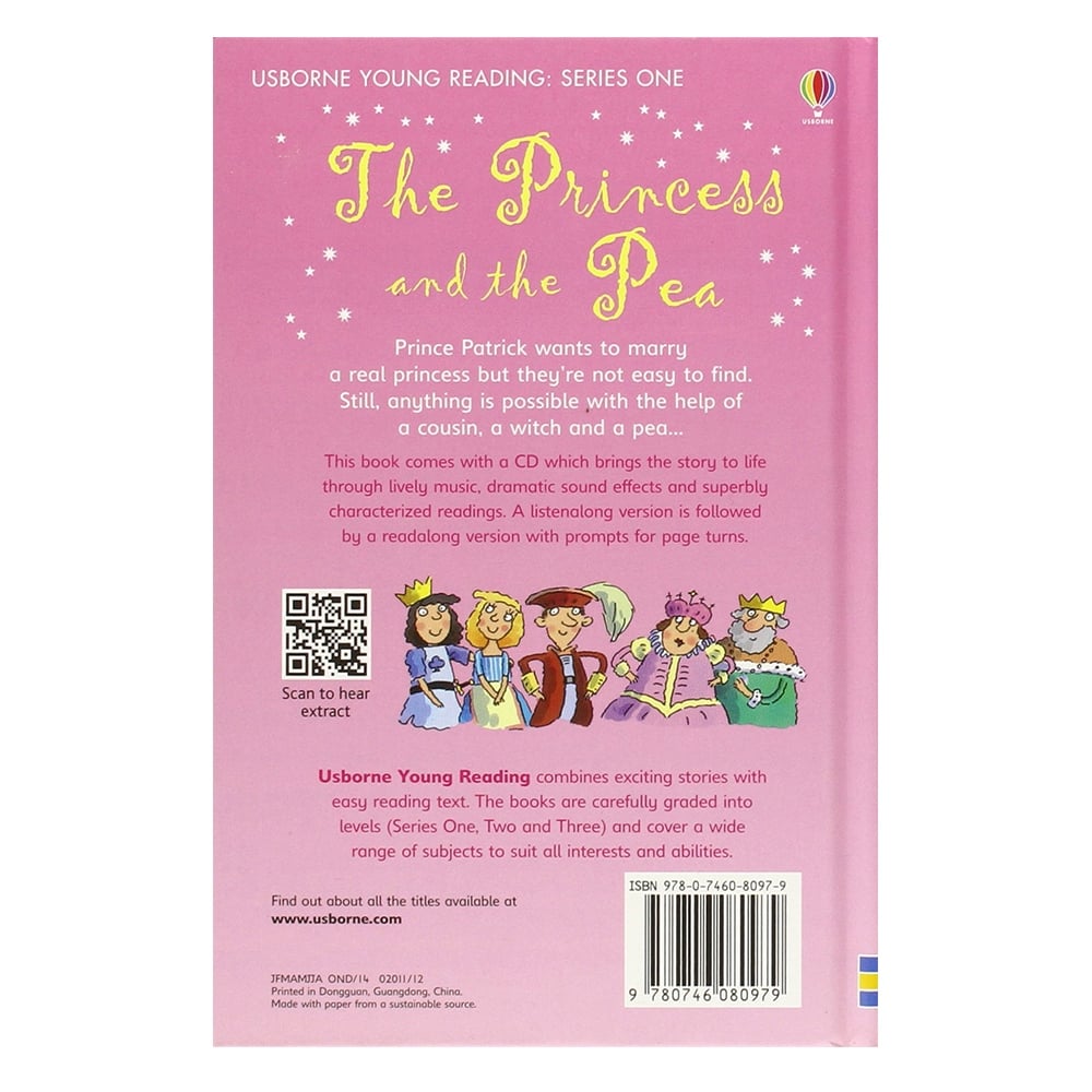 THE PRINCESS AND THE PEA + CD Çocuk Kitapları Uzmanı - Children's Books Expert