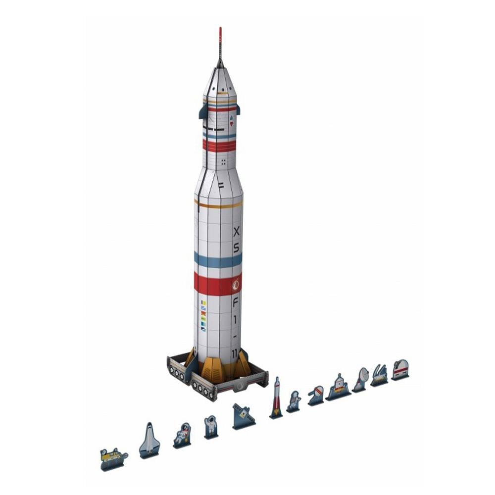 The Space Rocket 3D Çocuk Kitapları Uzmanı - Children's Books Expert