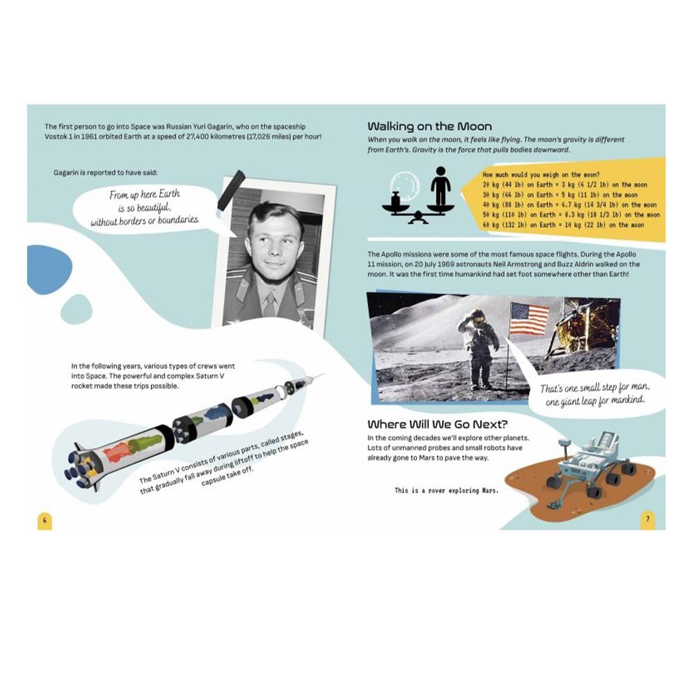 The Space Rocket 3D Çocuk Kitapları Uzmanı - Children's Books Expert