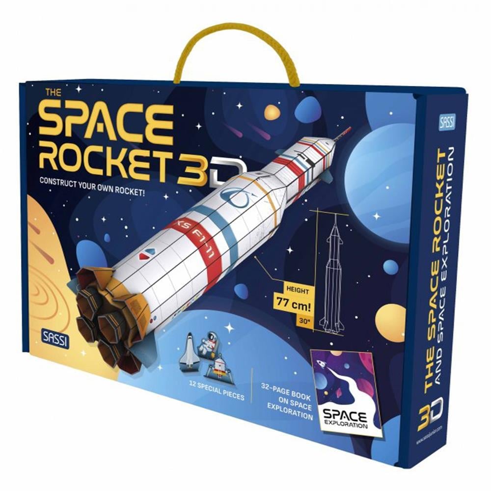 The Space Rocket 3D Çocuk Kitapları Uzmanı - Children's Books Expert