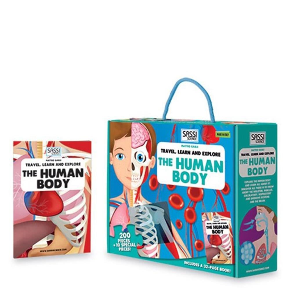 TRAVEL, LEARN AND EXPLORE - THE HUMAN BODY Çocuk Kitapları Uzmanı - Children's Books Expert