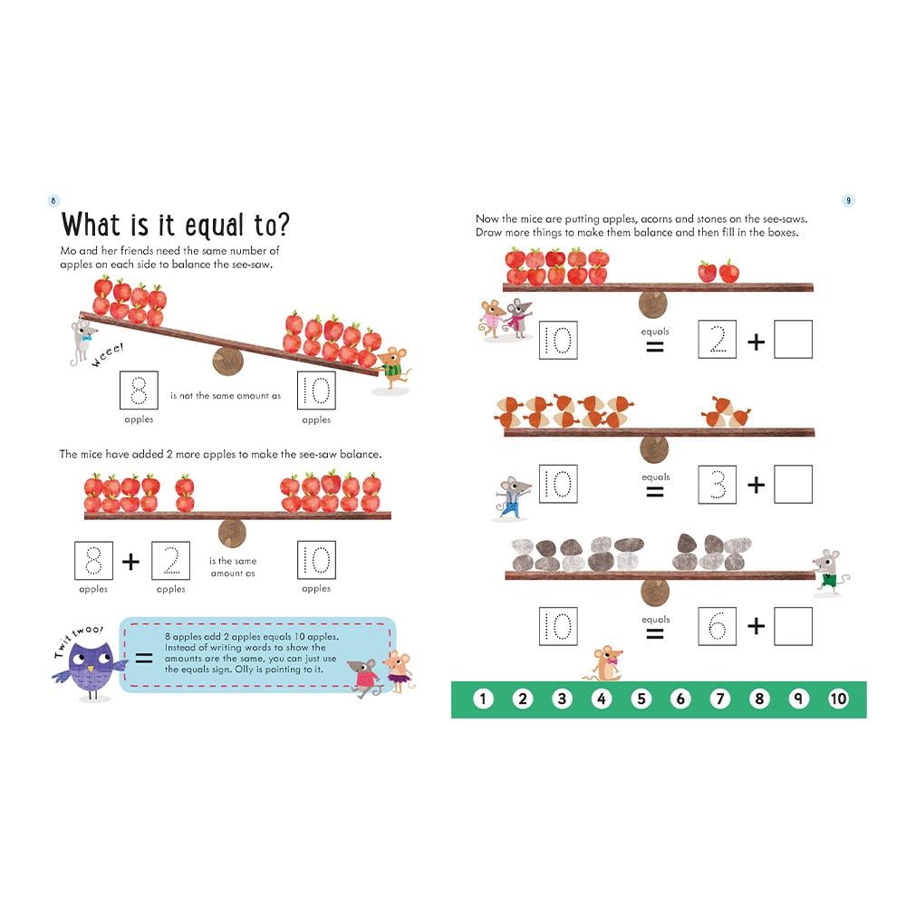 Usborne Workbooks Adding 5-6 Çocuk Kitapları Uzmanı - Children's Books Expert