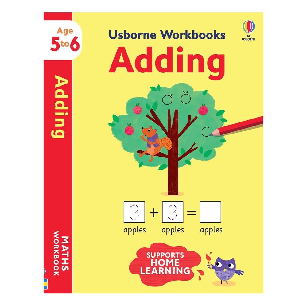Usborne Workbooks Adding 5-6 Çocuk Kitapları Uzmanı - Children's Books Expert