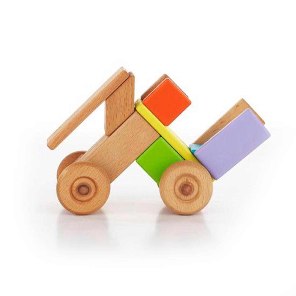 VEHICLE 15 PARÇA MANYETİK BLOK SET Çocuk Kitapları Uzmanı - Children's Books Expert