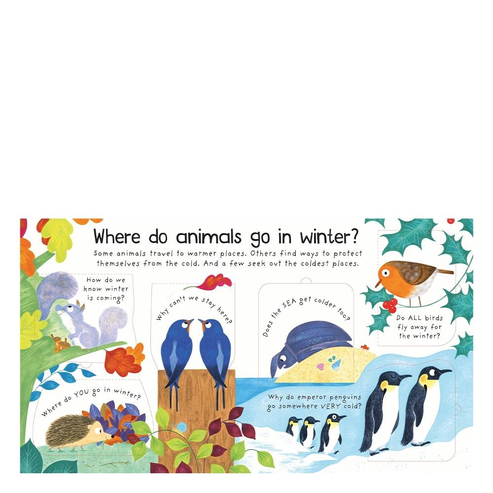 Where Do Animals Go in Winter Çocuk Kitapları Uzmanı - Children's Books Expert