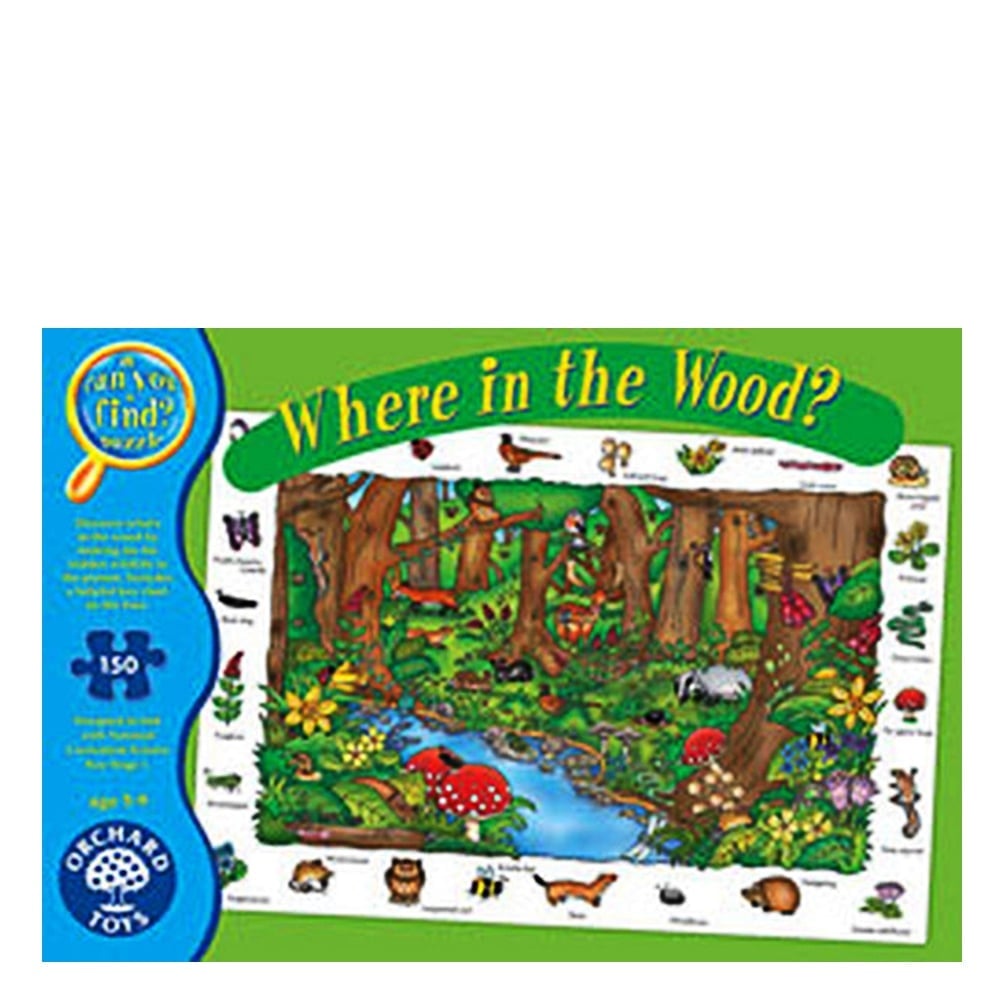 WHERE IS IN THE WOOD PUZZLE Çocuk Kitapları Uzmanı - Children's Books Expert