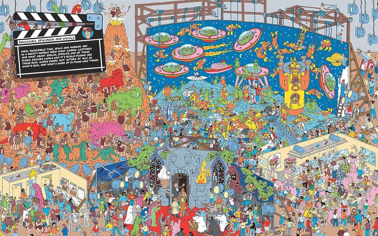 Where S Wally - The Magnificent Mini Book Box Çocuk Kitapları Uzmanı - Children's Books Expert