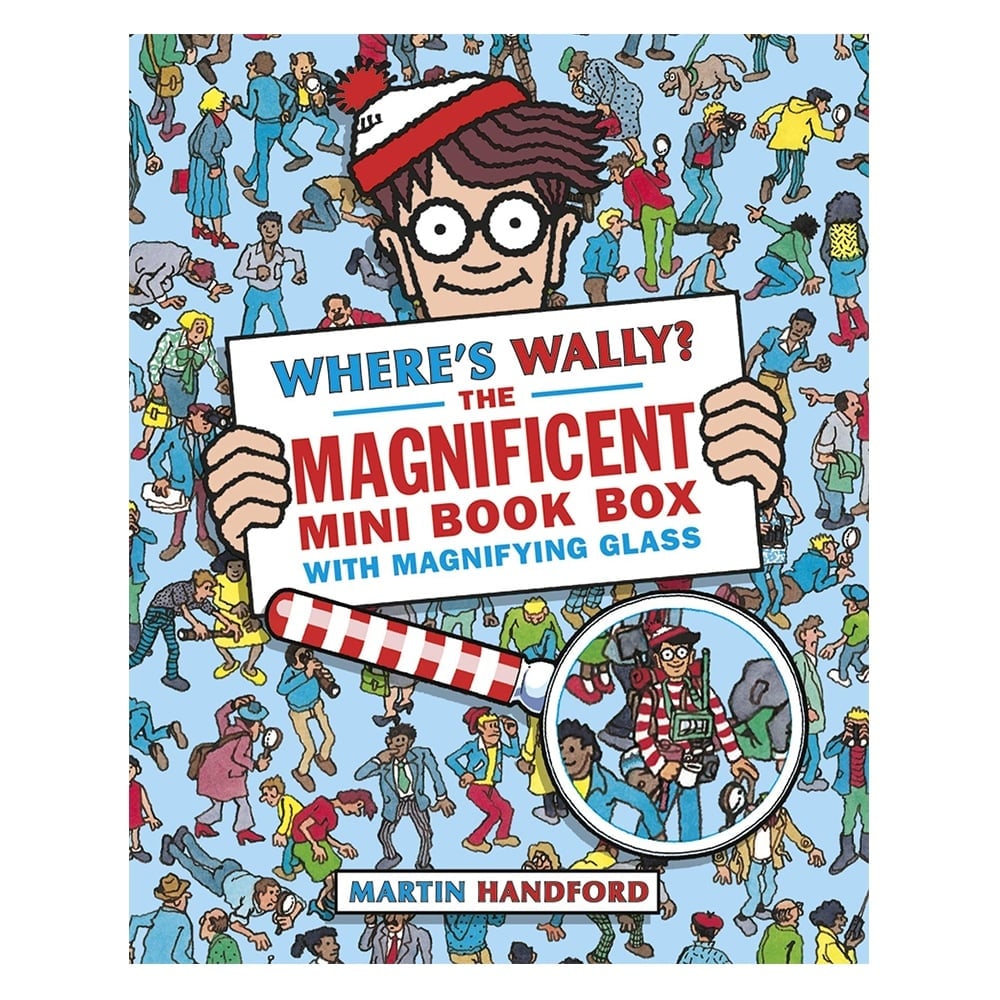 WHERE S WALLY? - THE MAGNIFICENT MINI BOOK BOX #yenigelenler Çocuk Kitapları Uzmanı - Children's Books Expert