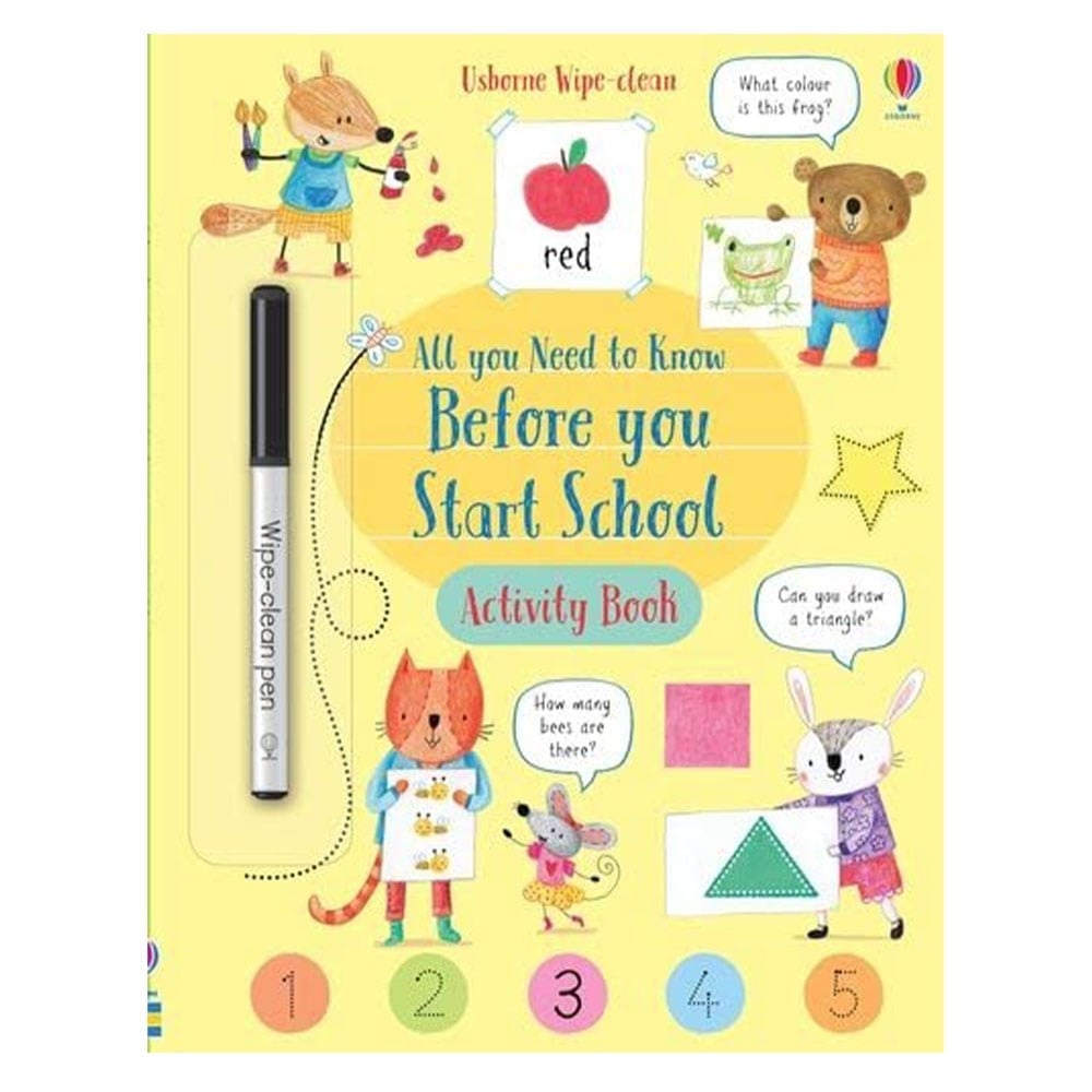 WIPE-CLEAN ALL YOU NEED TO KNOW BEFORE YOU START Çocuk Kitapları Uzmanı - Children's Books Expert