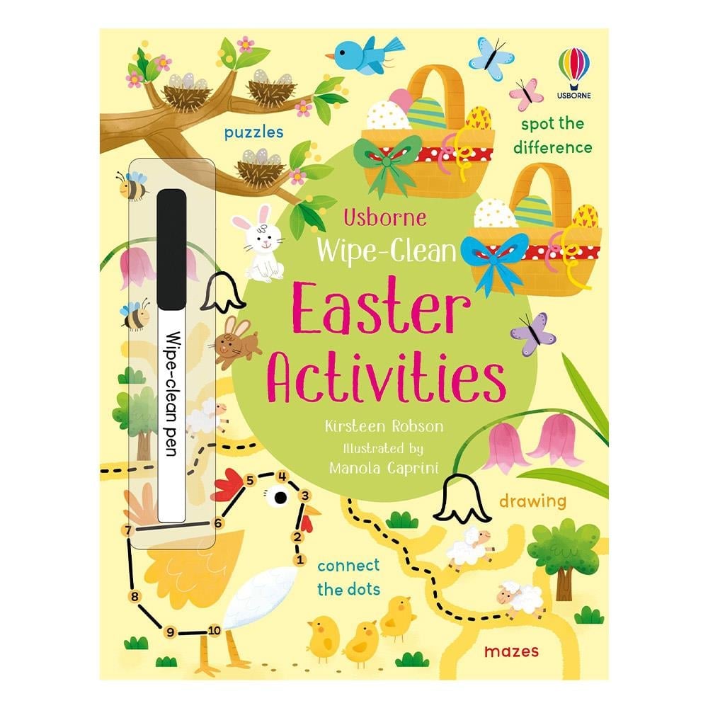 Wipe-Clean Easter Activities Çocuk Kitapları Uzmanı - Children's Books Expert