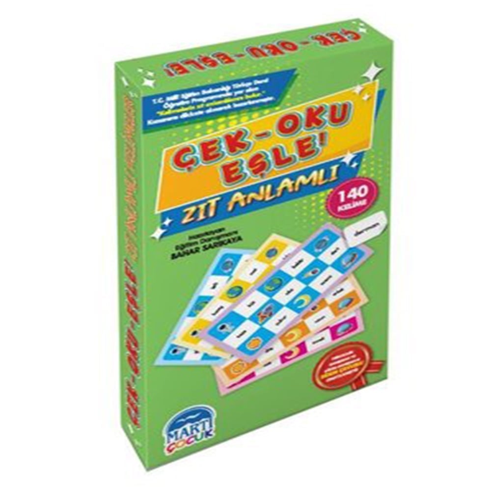 ZIT ANLAMLI / ÇEK-OKU-EŞLE! Çocuk Kitapları Uzmanı - Children's Books Expert