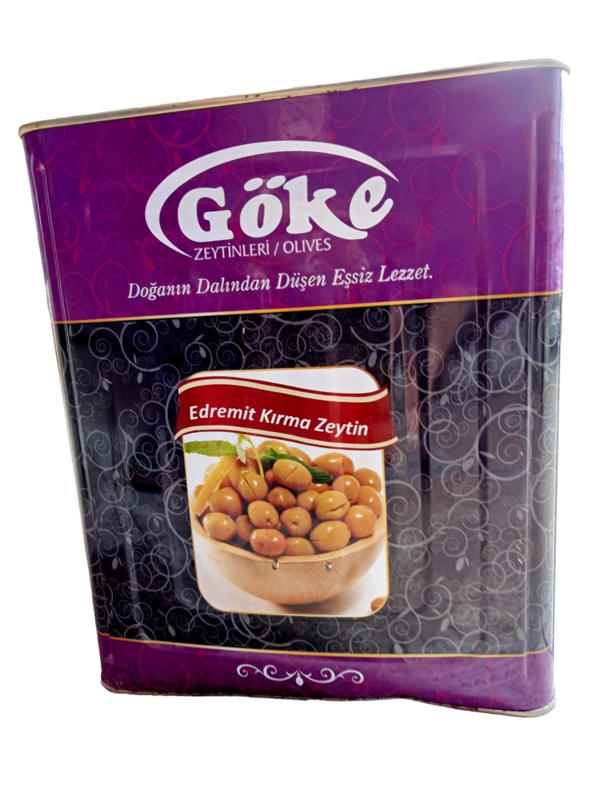 KHVALTILIKGÖKE ZEYTİNGÖKE ZEYTİNZeytin Yeşil Kırma Edremit 321-380 10 Kg