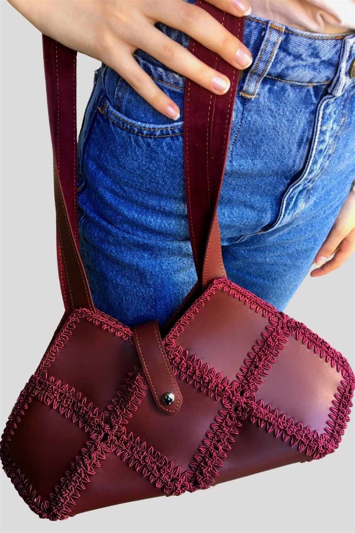 Çanta Vişneçürüğü Retro