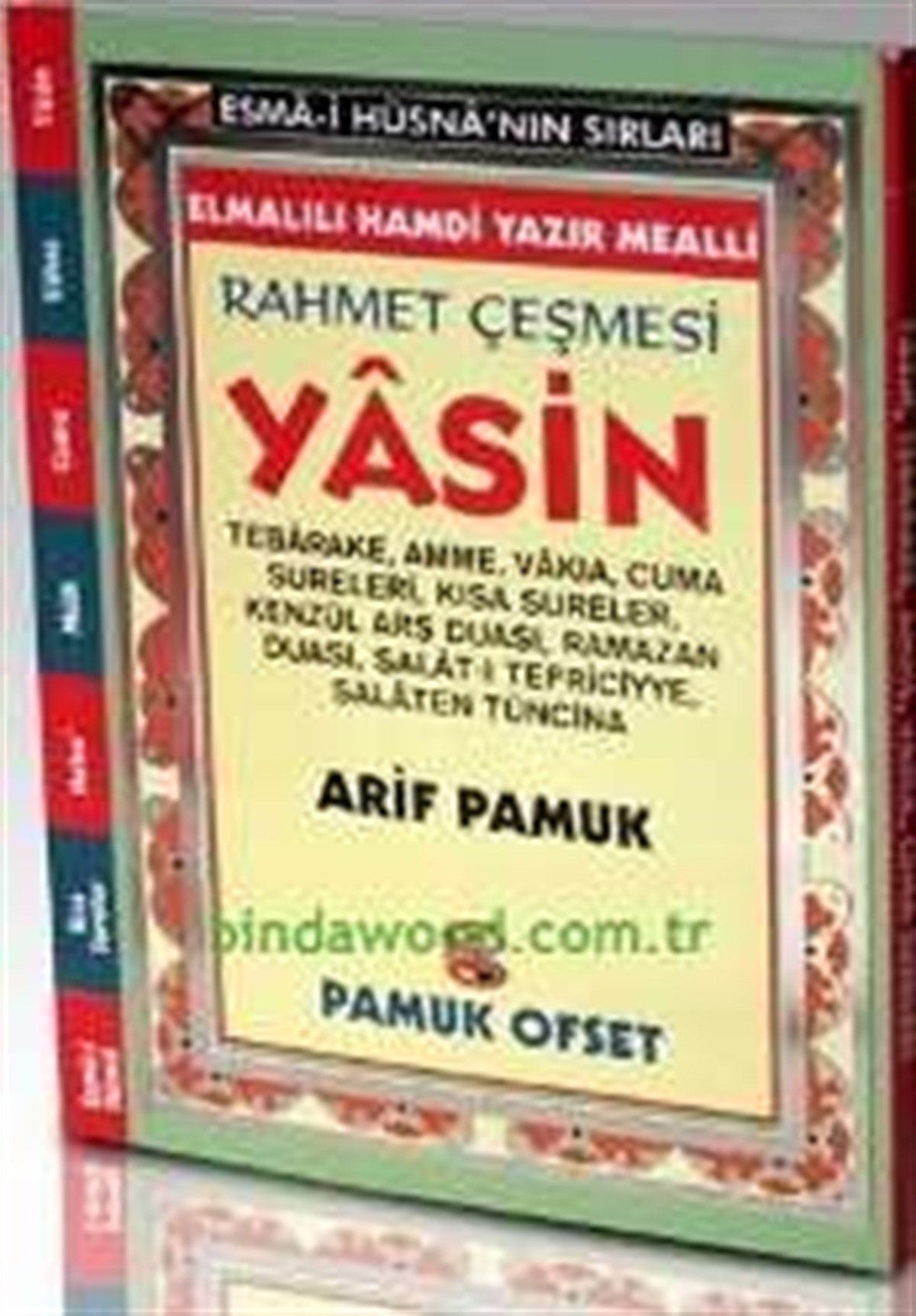 Fihristli Rahmet Çeşmesi Yasin Yasin 129