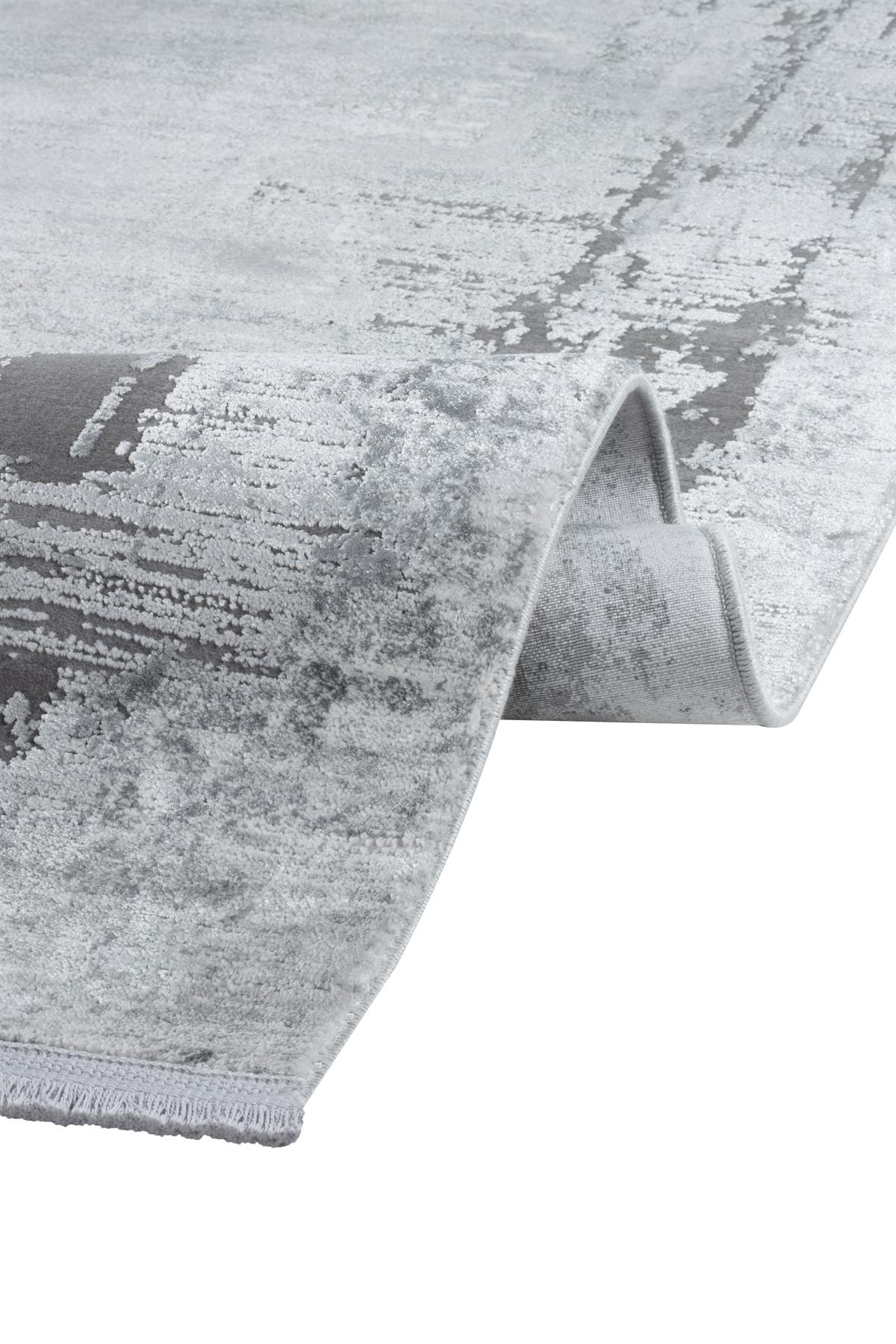 APEX HALI Aura 2821 Gri Makine Halıları