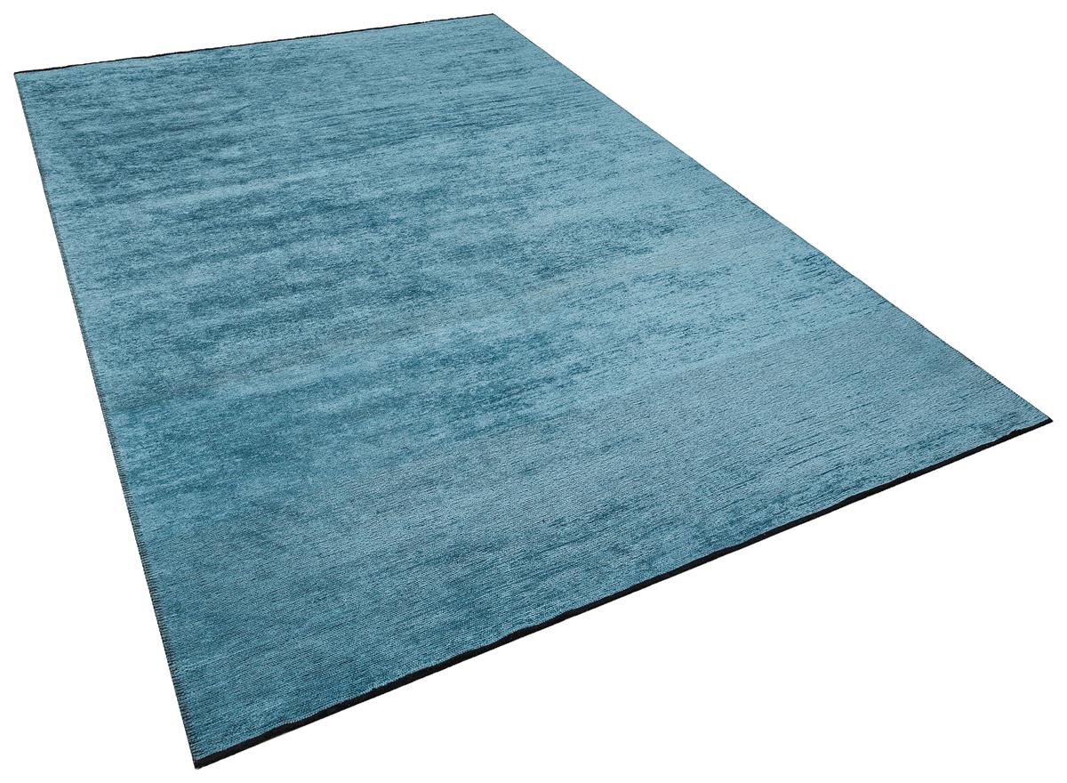 APEX HALI Hare Plus 8917 Mavi Makine Halıları