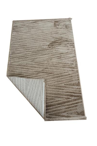 Çam Halı Eyfel 3106 Vizon Romans Halı Modern Desenli Makine Halısı