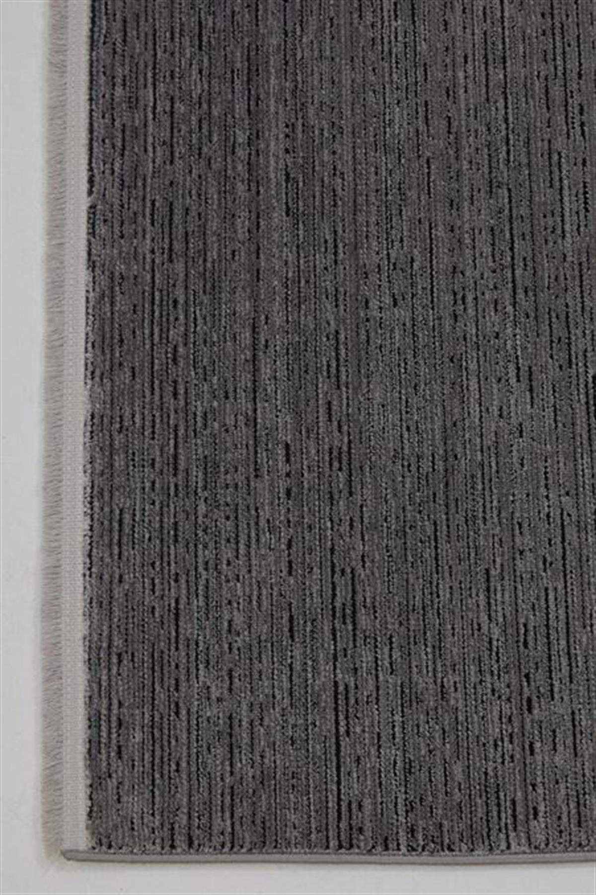 Çam Halı Naturel 1701 Gri Romans Halı Modern Desenli Makine Halısı