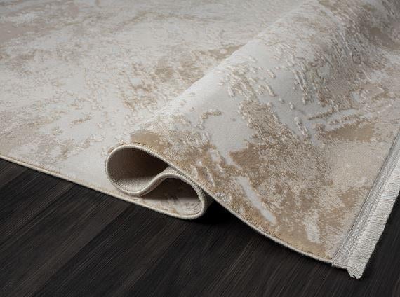 Çam Halı Otto OT008B Vizon Modern Desen Salon Halısı