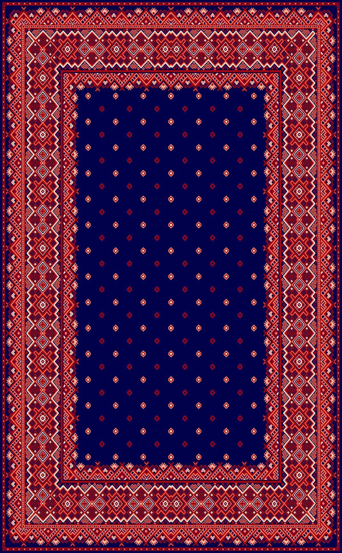 Eko Halı Buharı Bhr 08 Navy