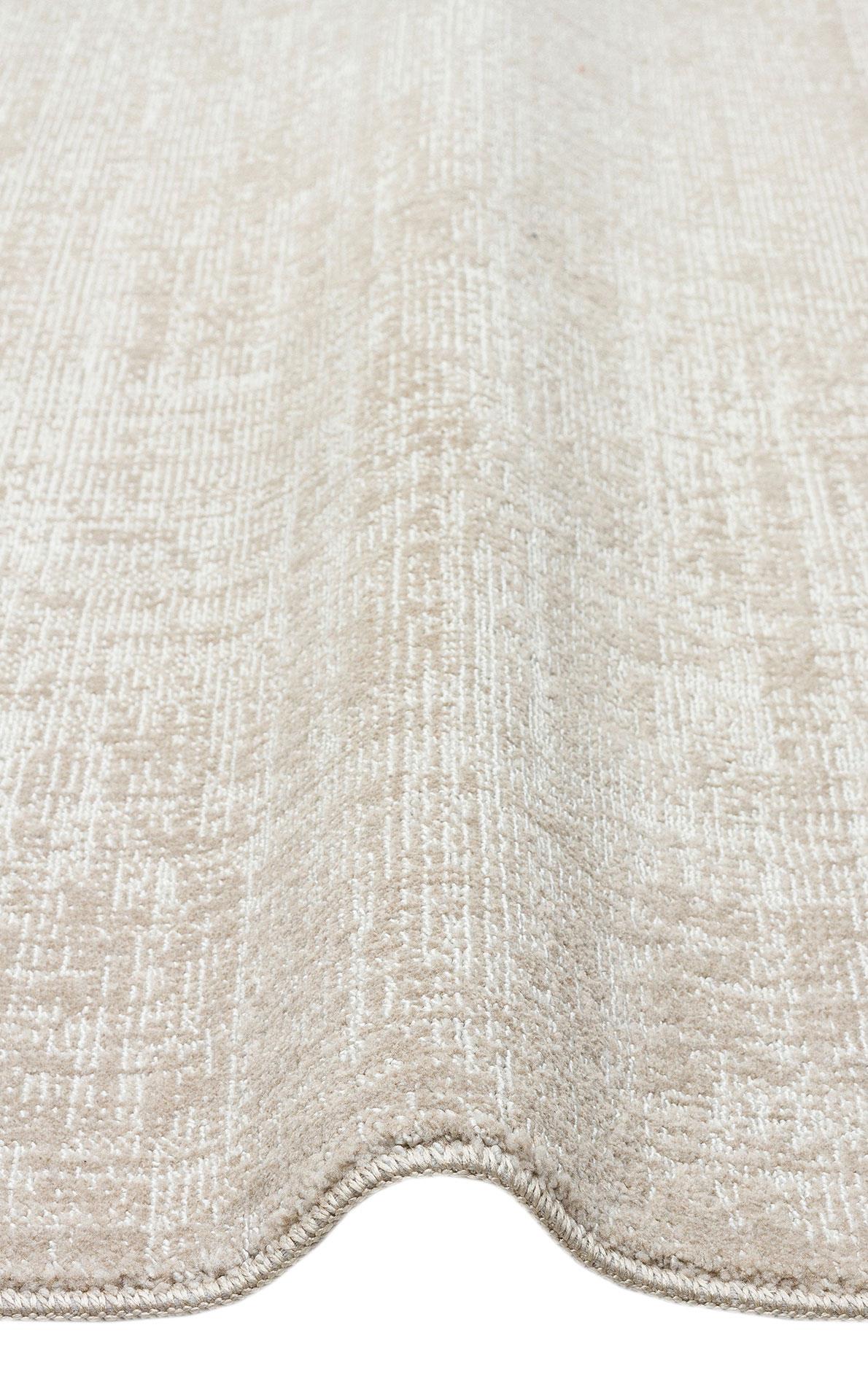 EKO Halı KALAHARI KLH PLAİN  BEIGE Özel Dokuma Tekniği ile Üretilen Modern Sade Desenli Makine Halısı
