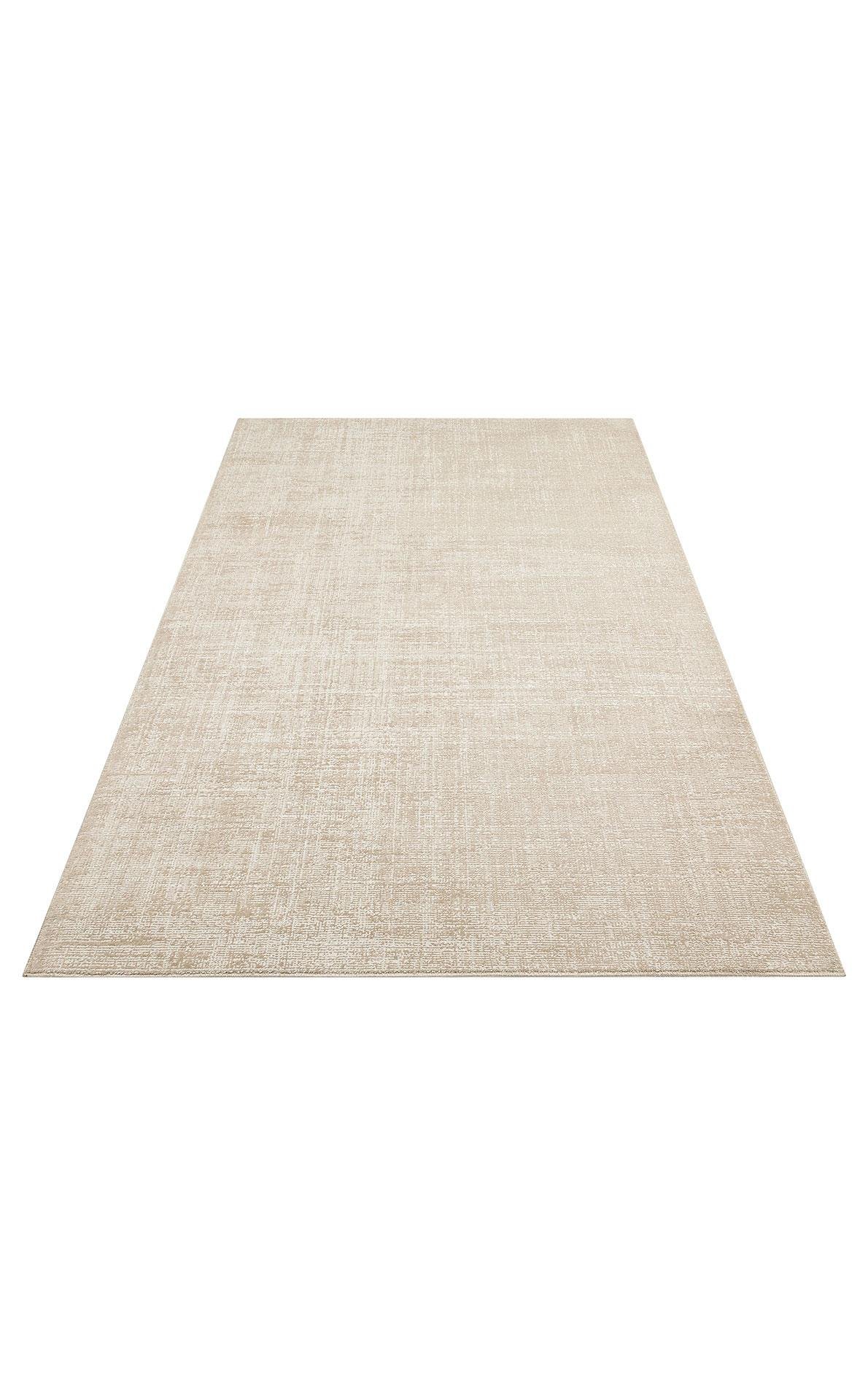 EKO Halı KALAHARI KLH PLAİN  BEIGE Özel Dokuma Tekniği ile Üretilen Modern Sade Desenli Makine Halısı