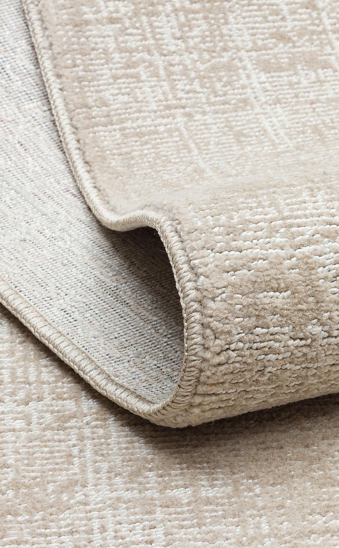 EKO Halı KALAHARI KLH PLAİN  BEIGE Özel Dokuma Tekniği ile Üretilen Modern Sade Desenli Makine Halısı