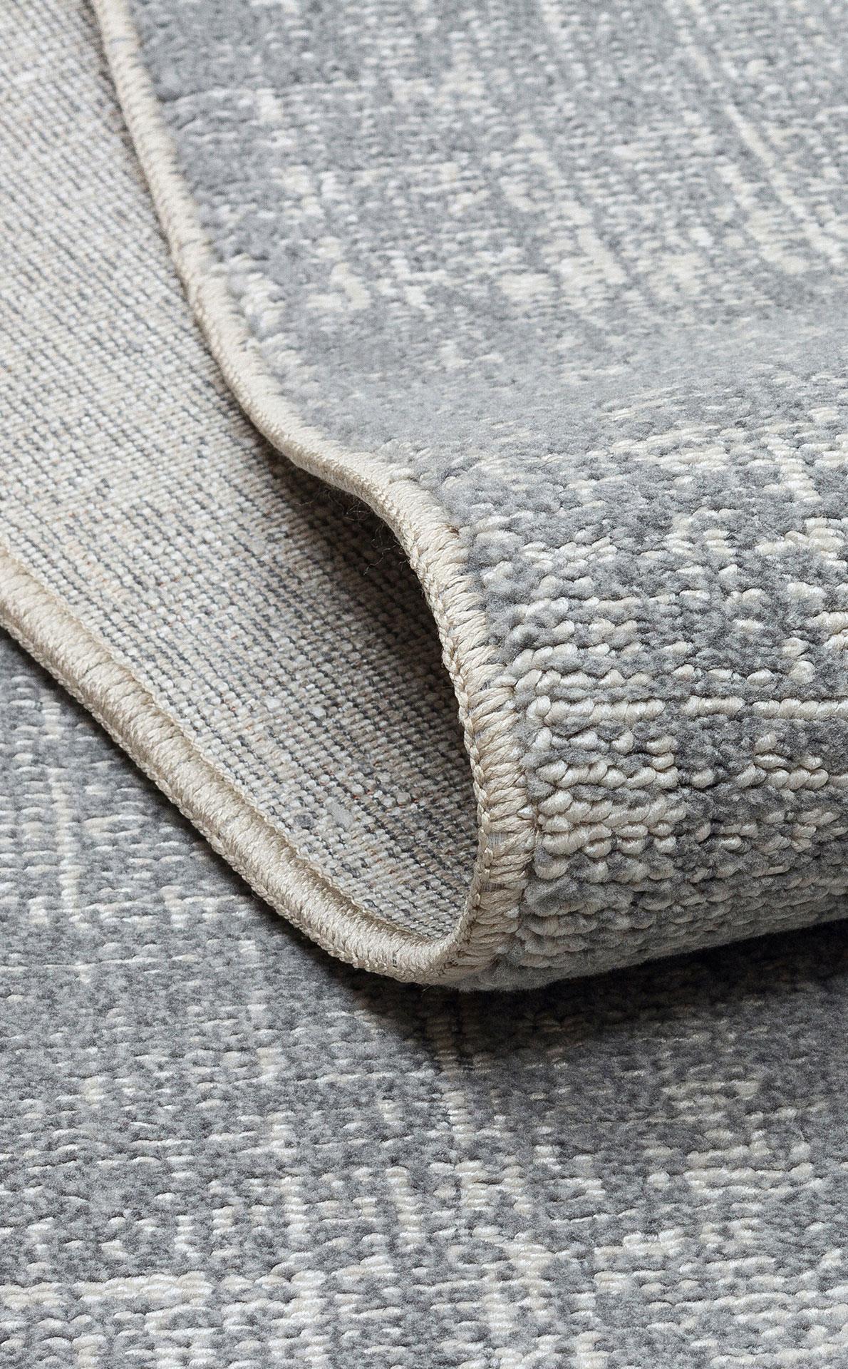 EKO Halı KALAHARI KLH PLAİN GREY  Özel Dokuma Tekniği ile Üretilen Modern Sade Desenli Makine Halısı