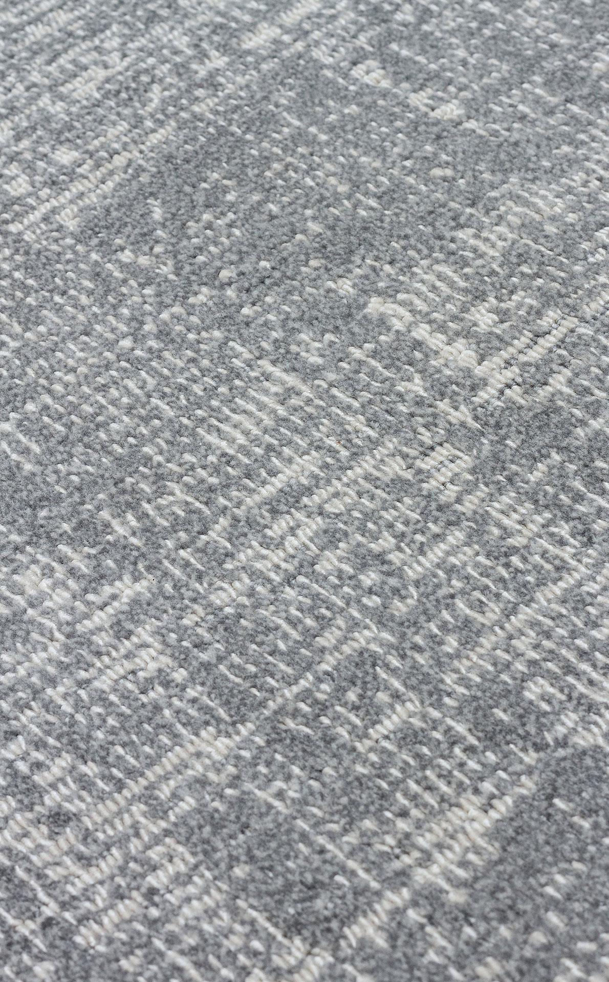 EKO Halı KALAHARI KLH PLAİN GREY  Özel Dokuma Tekniği ile Üretilen Modern Sade Desenli Makine Halısı
