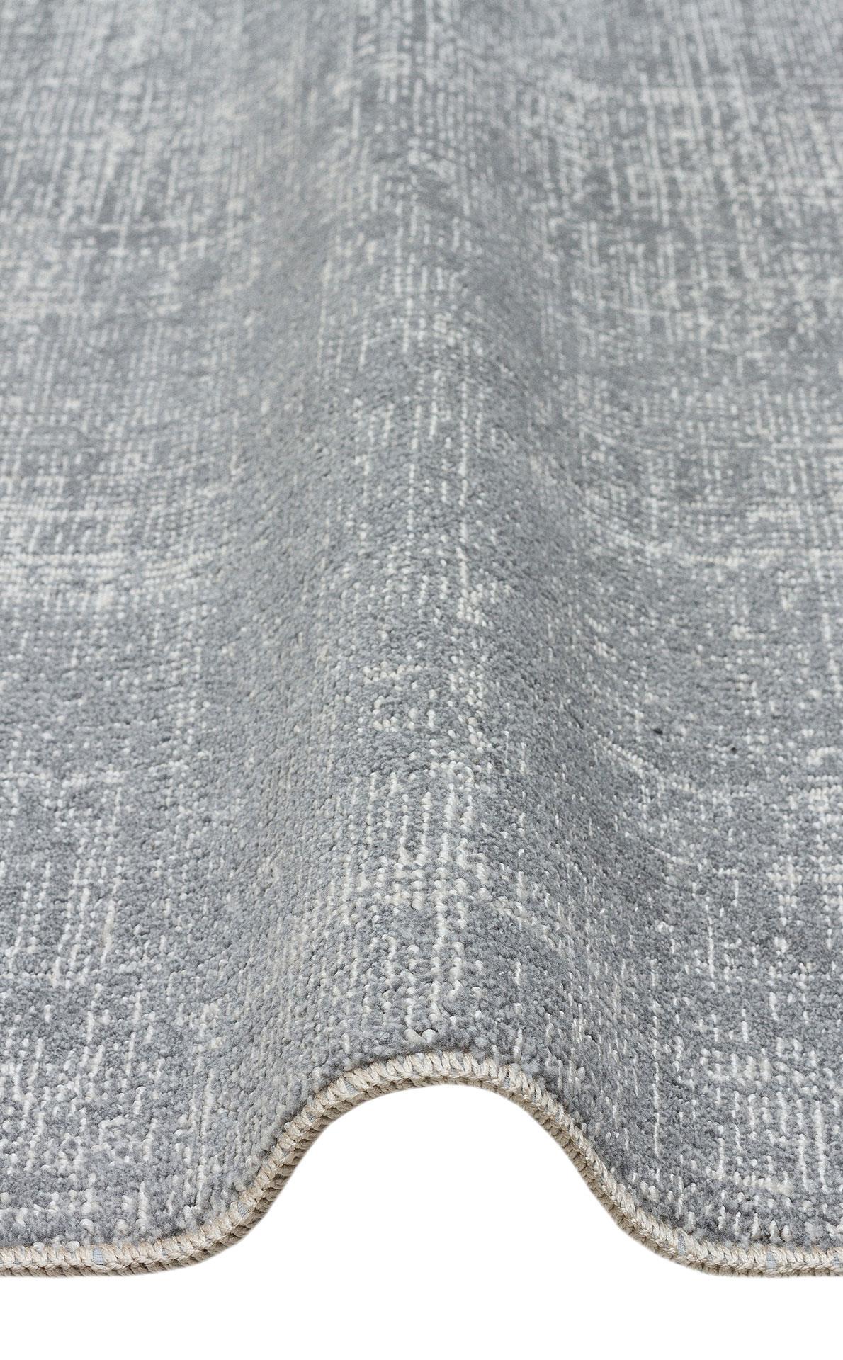 EKO Halı KALAHARI KLH PLAİN GREY  Özel Dokuma Tekniği ile Üretilen Modern Sade Desenli Makine Halısı