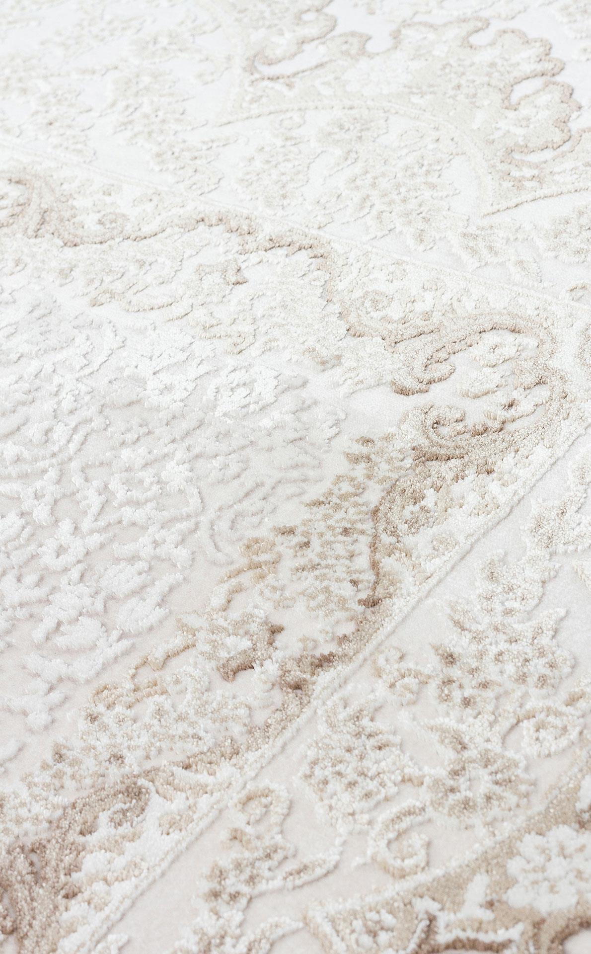 EKO Halı MONTREAL MNT 03 CREAM BEIGE Şık ve Modern Sıkı Dokuma Makine Halısı