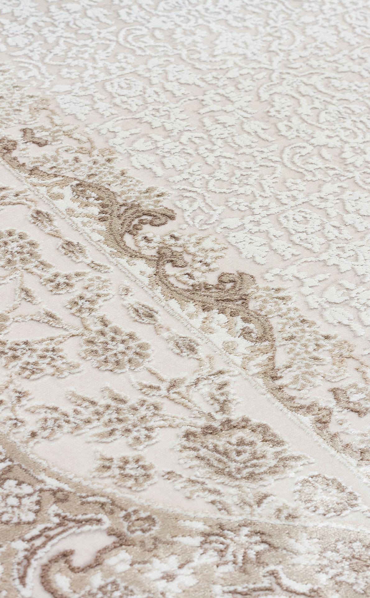 EKO Halı MONTREAL MNT 03 CREAM BEIGE Şık ve Modern Sıkı Dokuma Makine Halısı