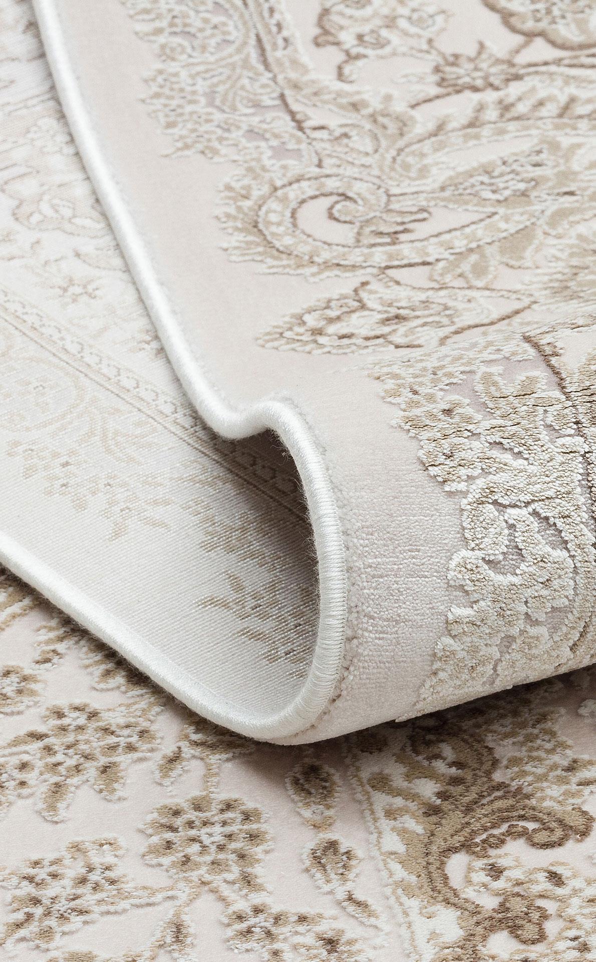 EKO Halı MONTREAL MNT 03 CREAM BEIGE Şık ve Modern Sıkı Dokuma Makine Halısı