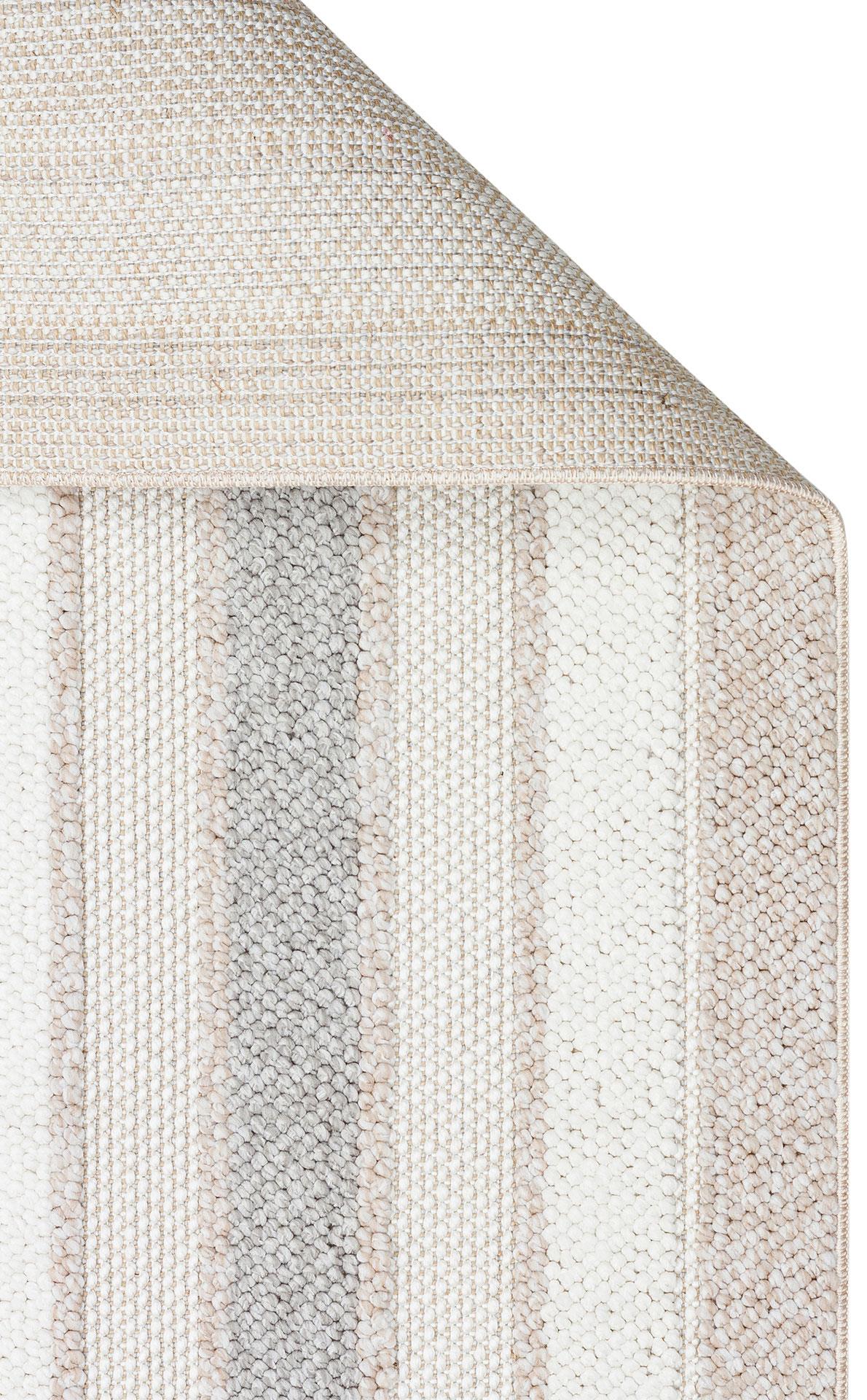EKO Halı MOTTO MOT 04 BEIGE GREY Yumuşak Tuşeli Örgü Dokuma Modern Makine Halısı
