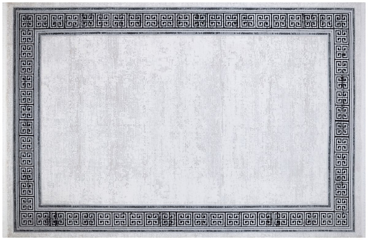 Türkmen Halı Mystik 20433 Siyah Modern Desen Halı