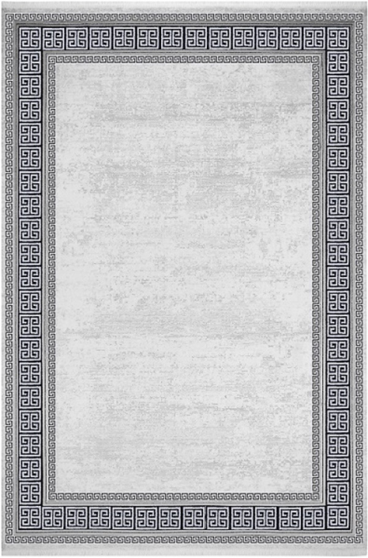 Türkmen Halı Mystik 20433 Siyah Modern Desen Halı