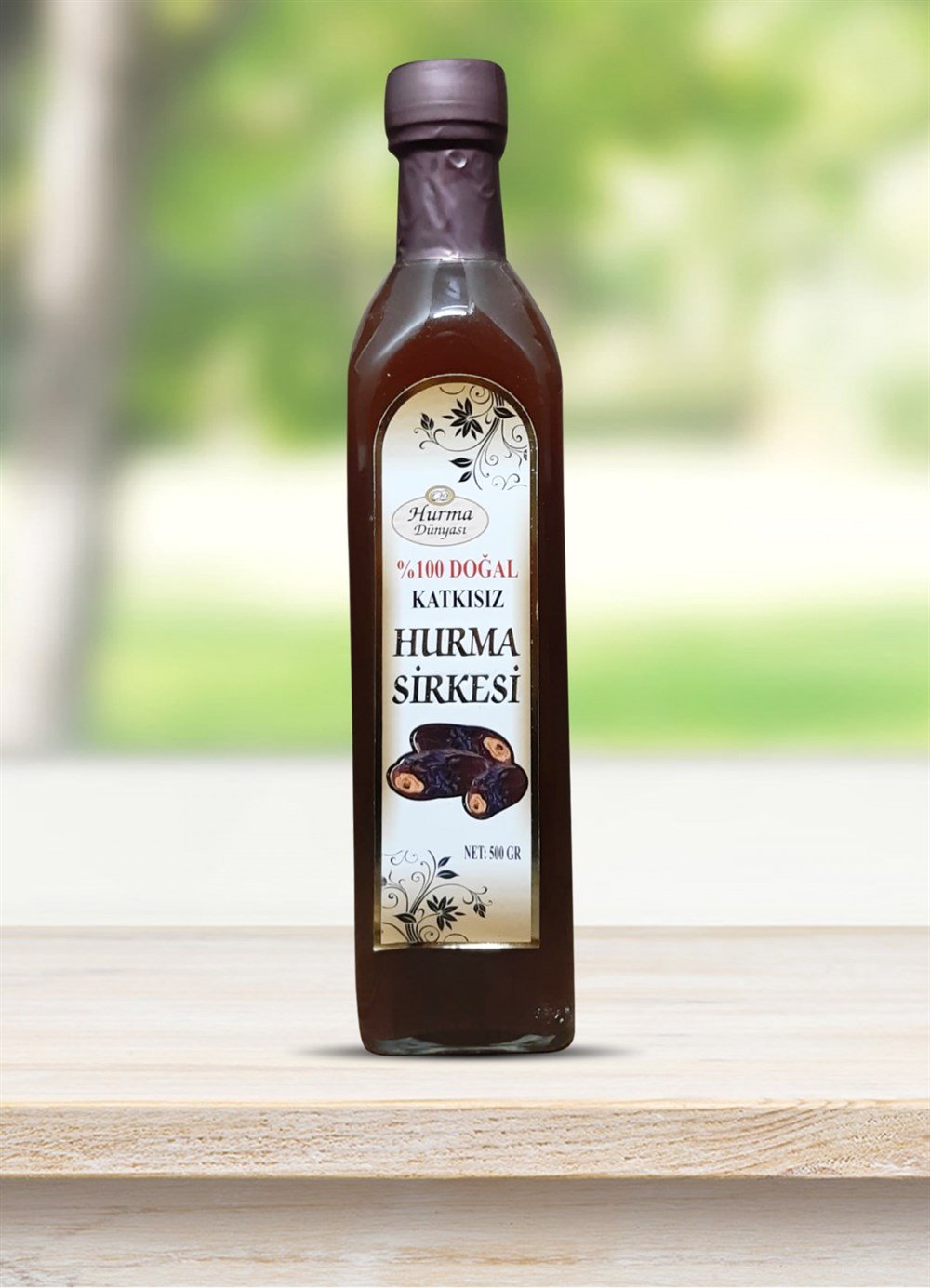Hurma Dünyası Doğal Hurma Sirkesi 500ml