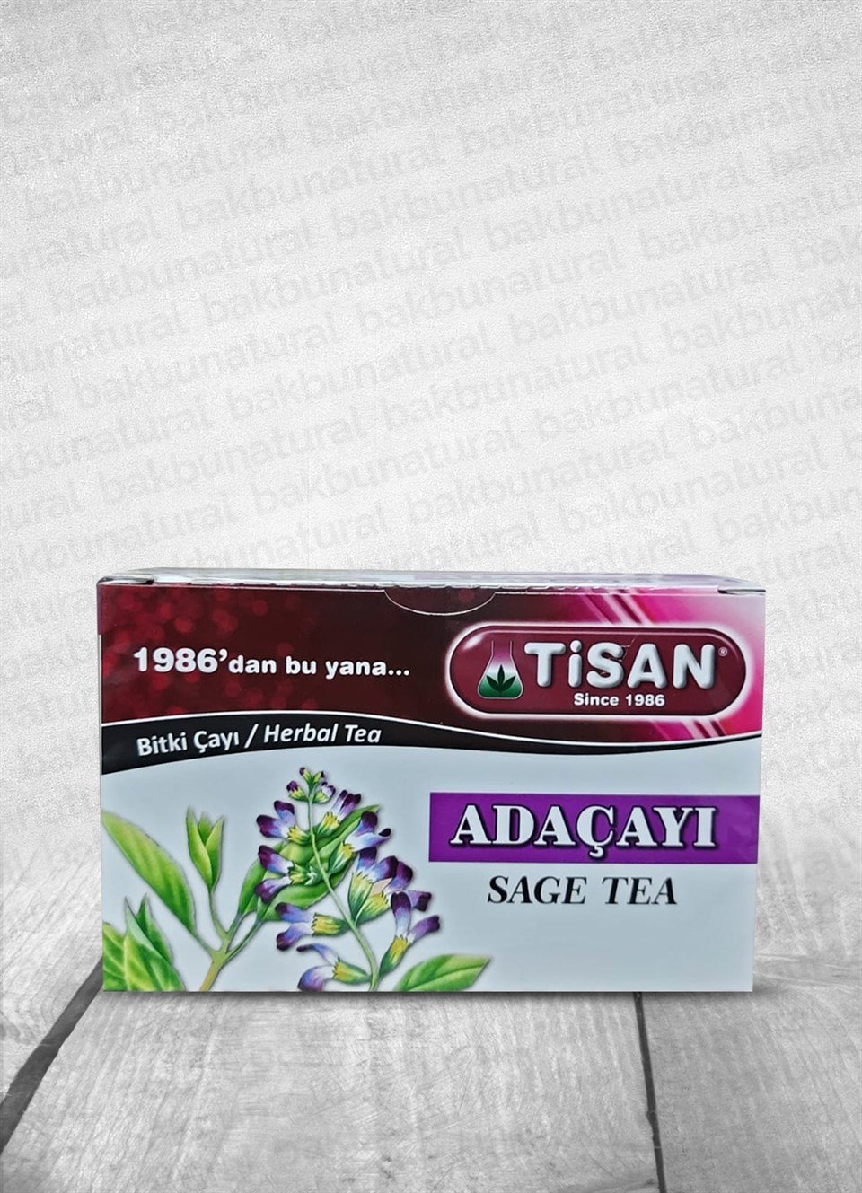 Tisan Adaçayı Bitki Çayı 20 Süzen Poşet