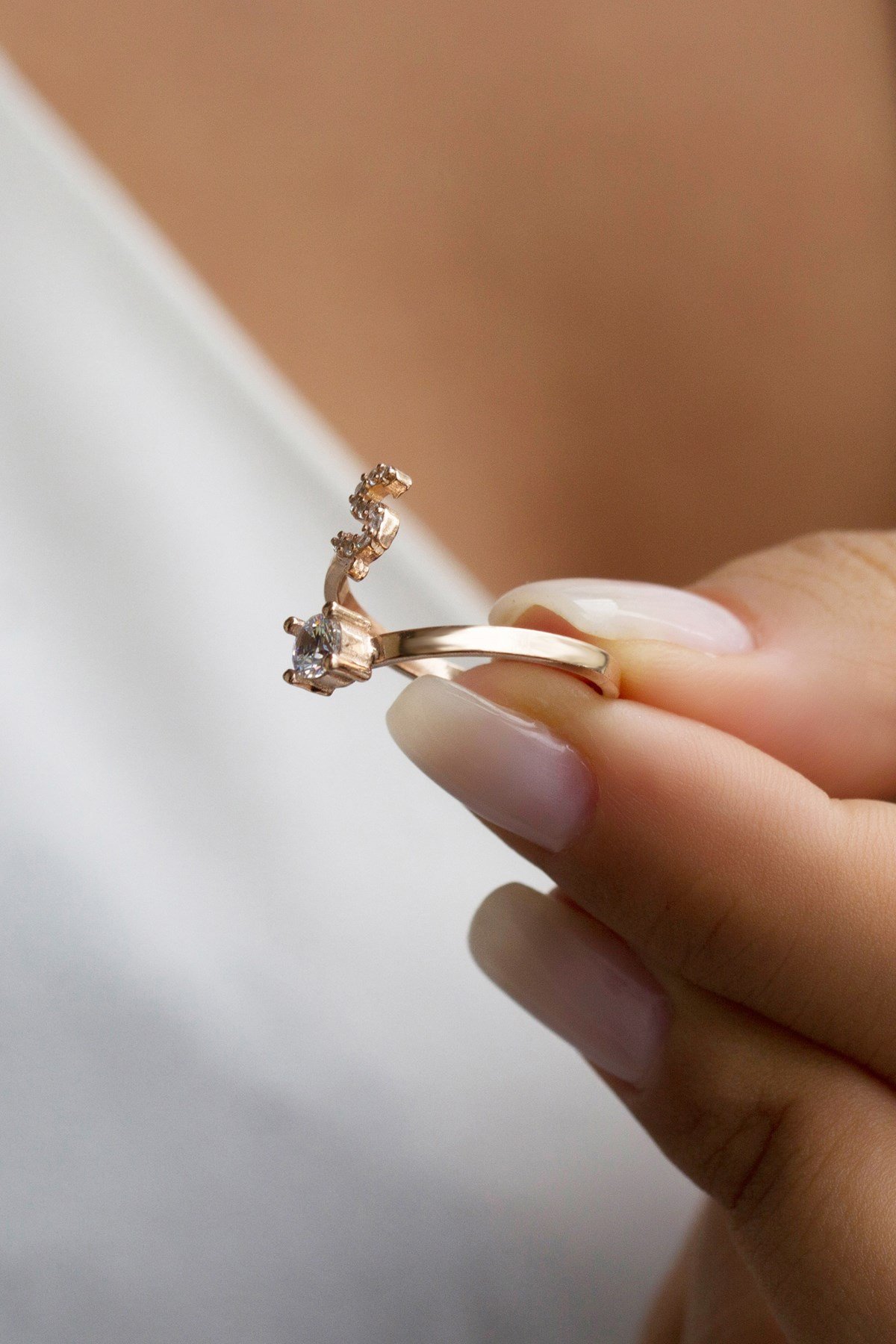 Gümüş Ş Harfi Yüzük Lieza Jewelry yzg210023